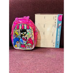 Hello kitty and friends backpack and weekly desk pad (60 sheets )
